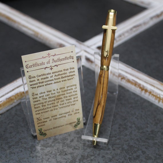 Holy Land Olive Wooden Pen