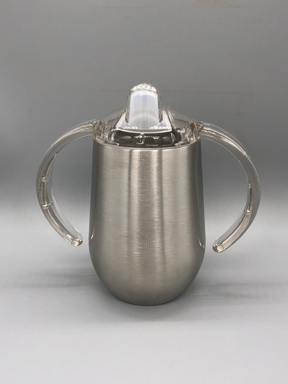 Stainless Steel Sippy Cup Tumbler - Epoxy tumbler supplies, tumbler blanks, diy tumbler