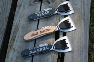 Personalized Barbecue Tools, Barbeque 6 in 1 Multitool set for grilling - Father's Day outdoor gift for dad, gift for him, BBQ