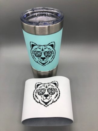 Mama Bear 20oz Tumbler - Mother's Day gift, gift for mom, gift for her, momma bear