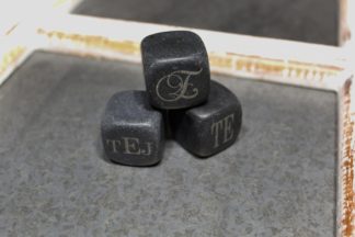 Personalized Whiskey Stones - Personalized stocking stuffer gift for him, Groomsmen gift, custom gift for dad birthday gift, Fathers Day